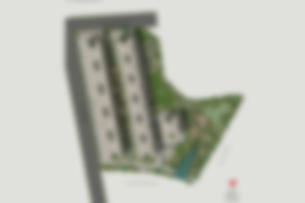 Blurred floor plan, Sobha Ayana 3 BHK
