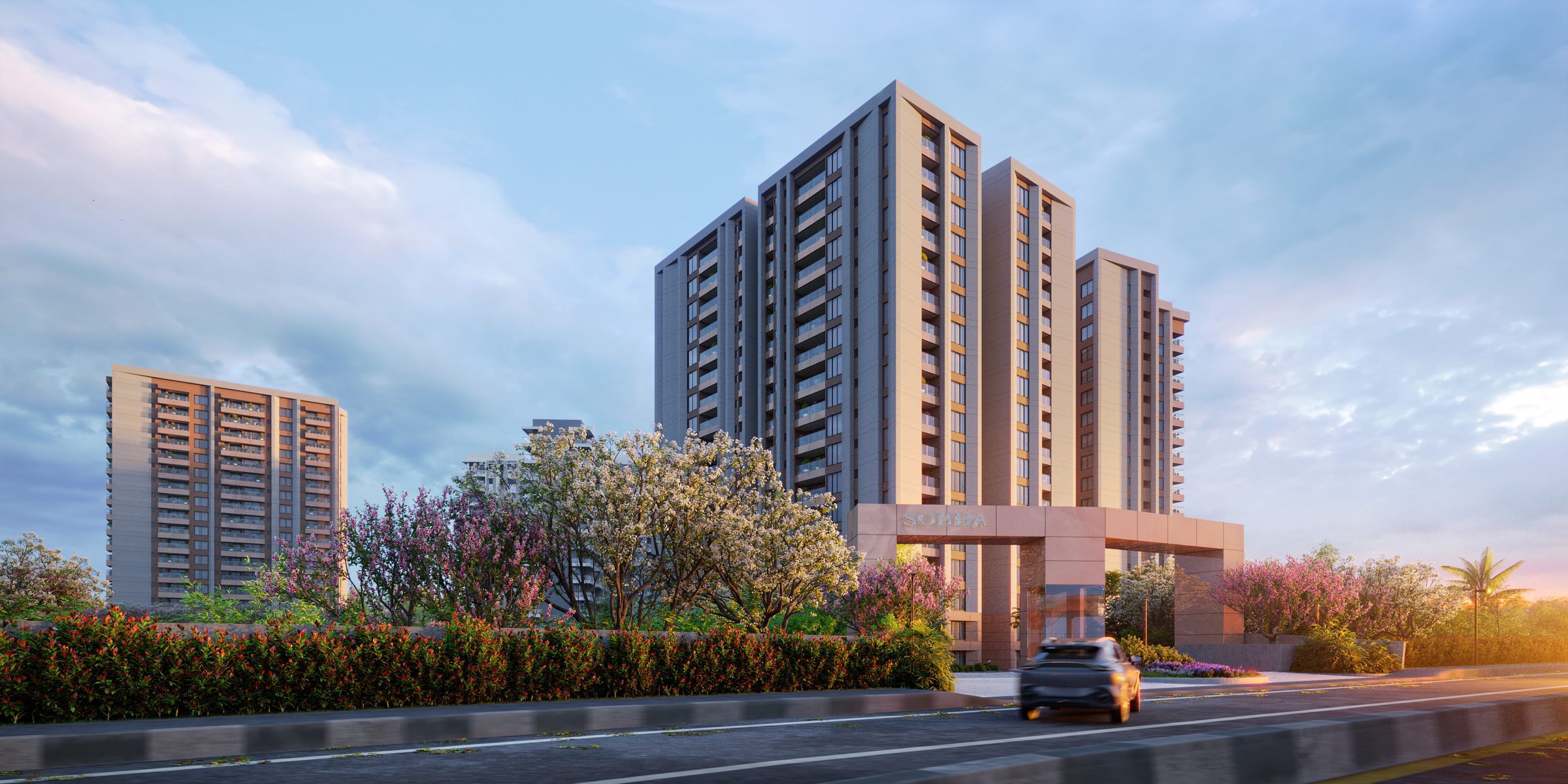 Sobha luxury apartments in Bangalore