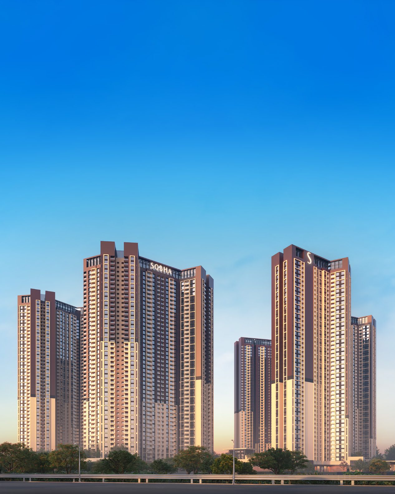 Sobha OneWorld luxury apartments, Old Madras Road, Bangalore
