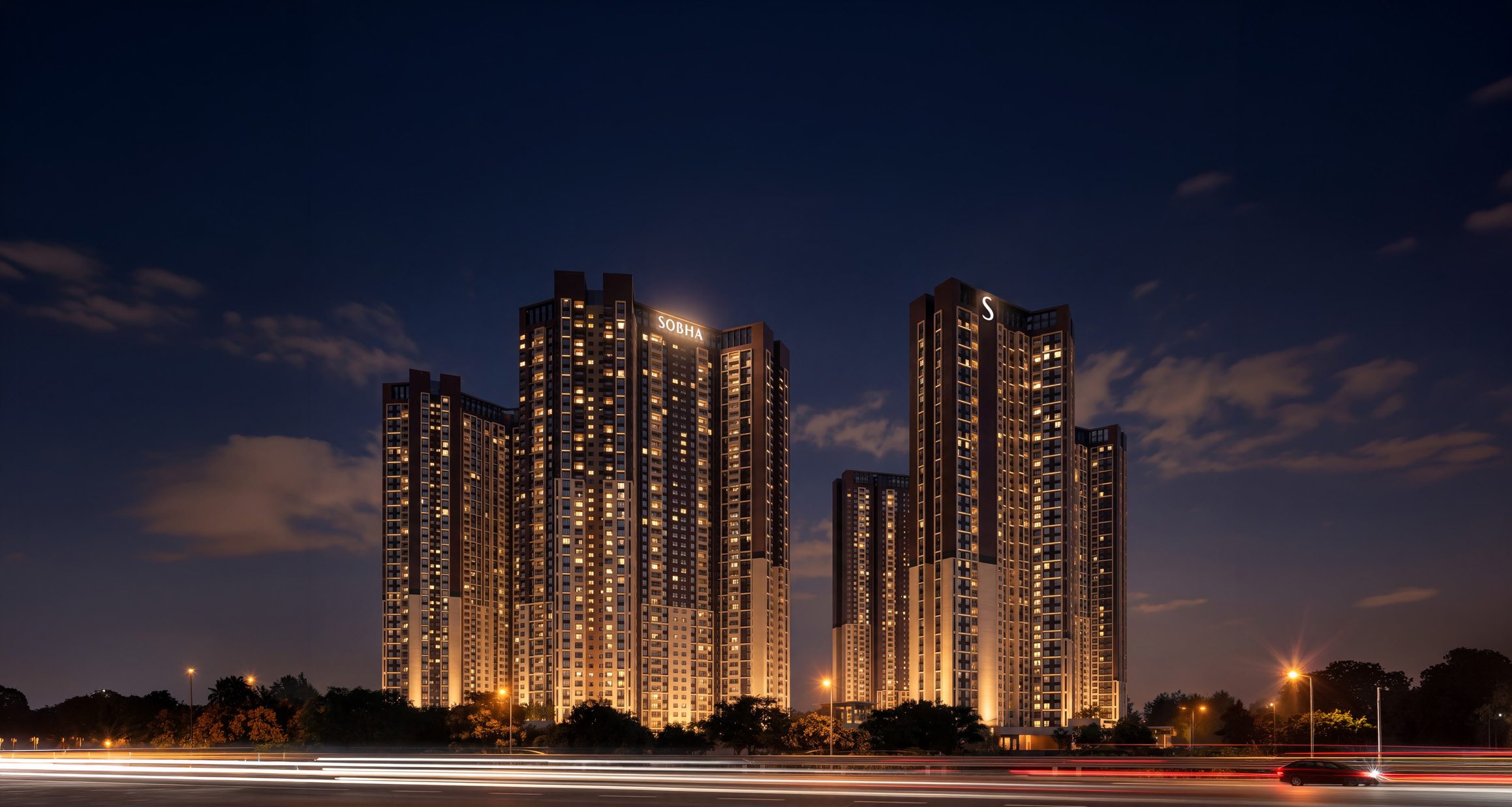 Sobha OneWorld luxury apartments, Old Madras Road, Bangalore