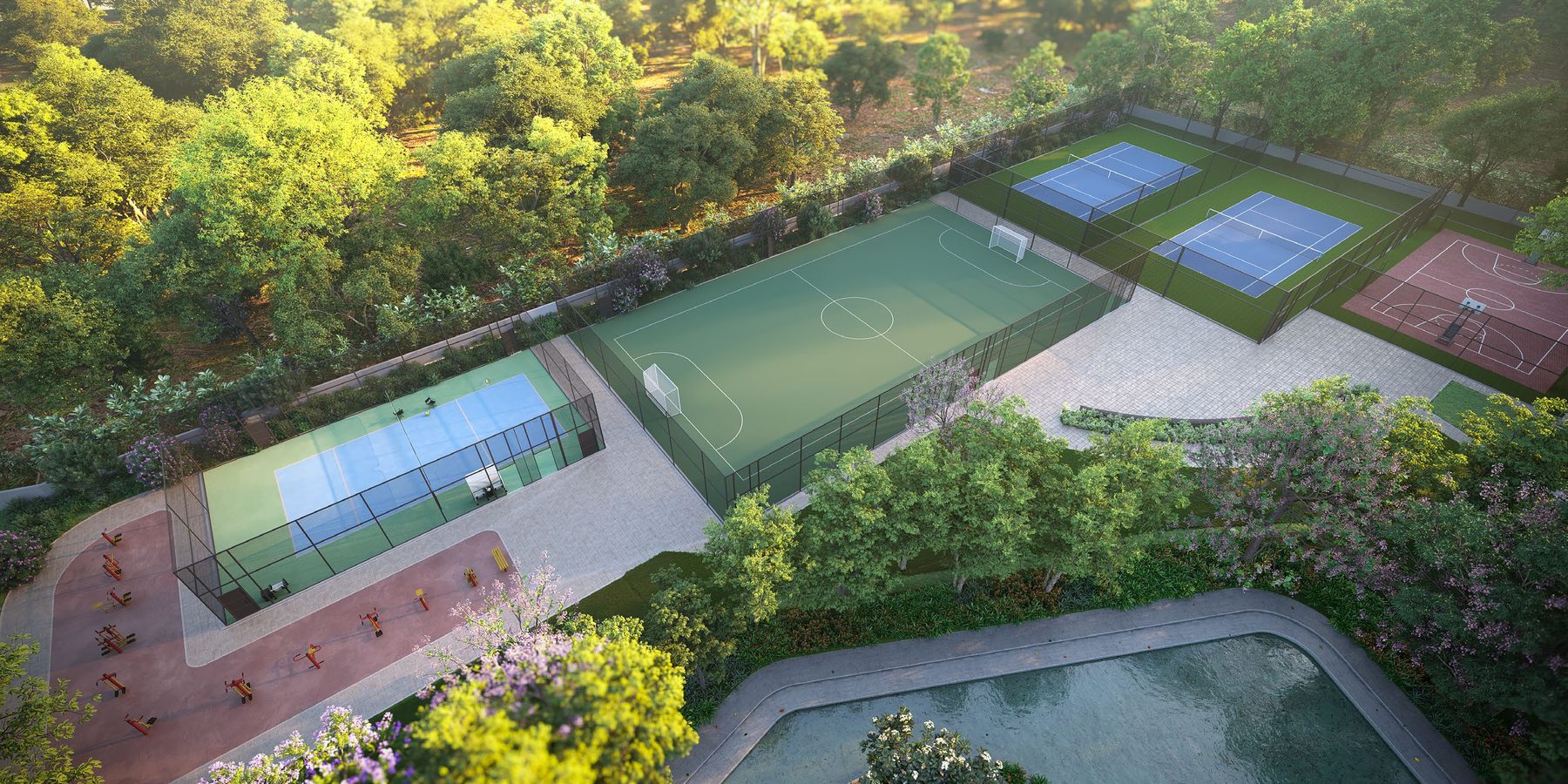 Sobha Townpark luxury apartments, Attibele, Hosur Road, Bangalore - lifestyle