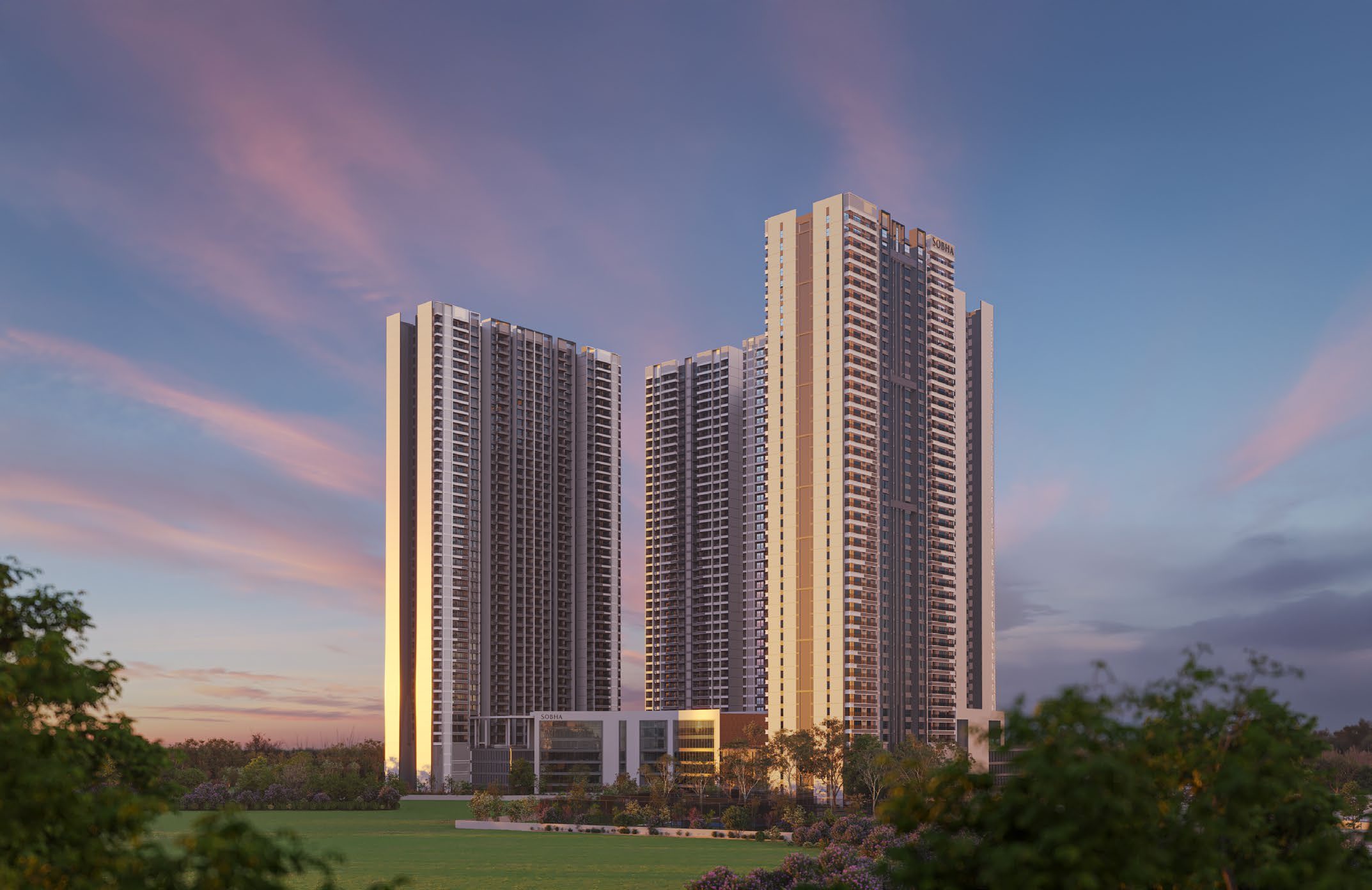 Sobha Townpark luxury apartments, Attibele, Hosur Road, Bangalore